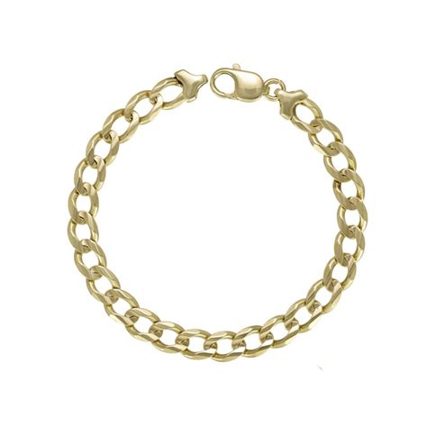 pre owned 9ct gold bracelet.